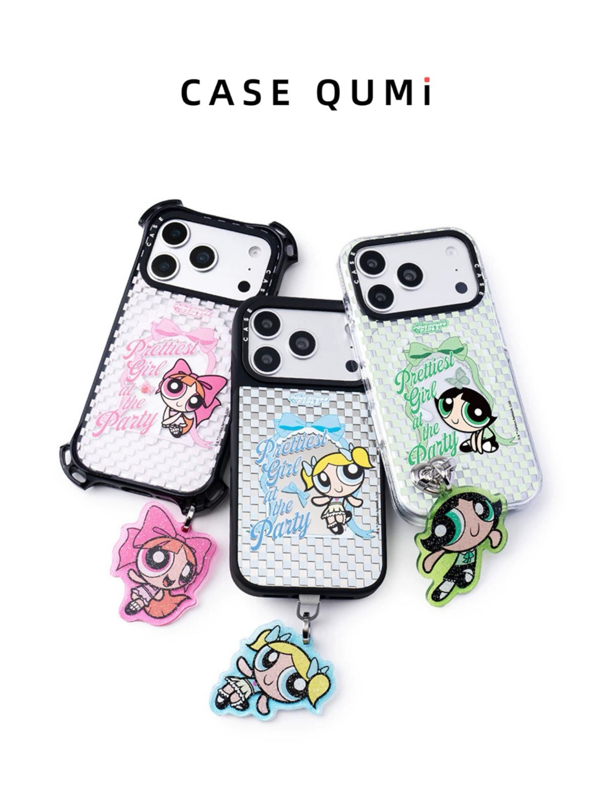 iPhoneアクセサリー Powerpuff Girls iPhone17pro CASETiFY Original Casetify Powerpuff Girls Mirror MagSafe iPhone Case