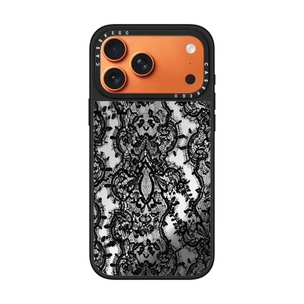 Dantel Desenli  iPhone Kılıfı – Telefon Rengini Gösteren Tasarım
