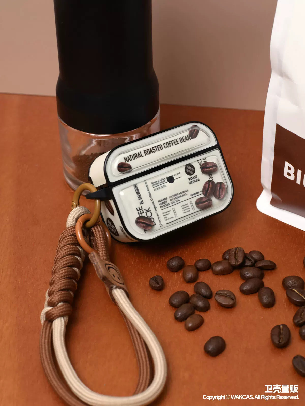 Roast Bean AirPods kılıf