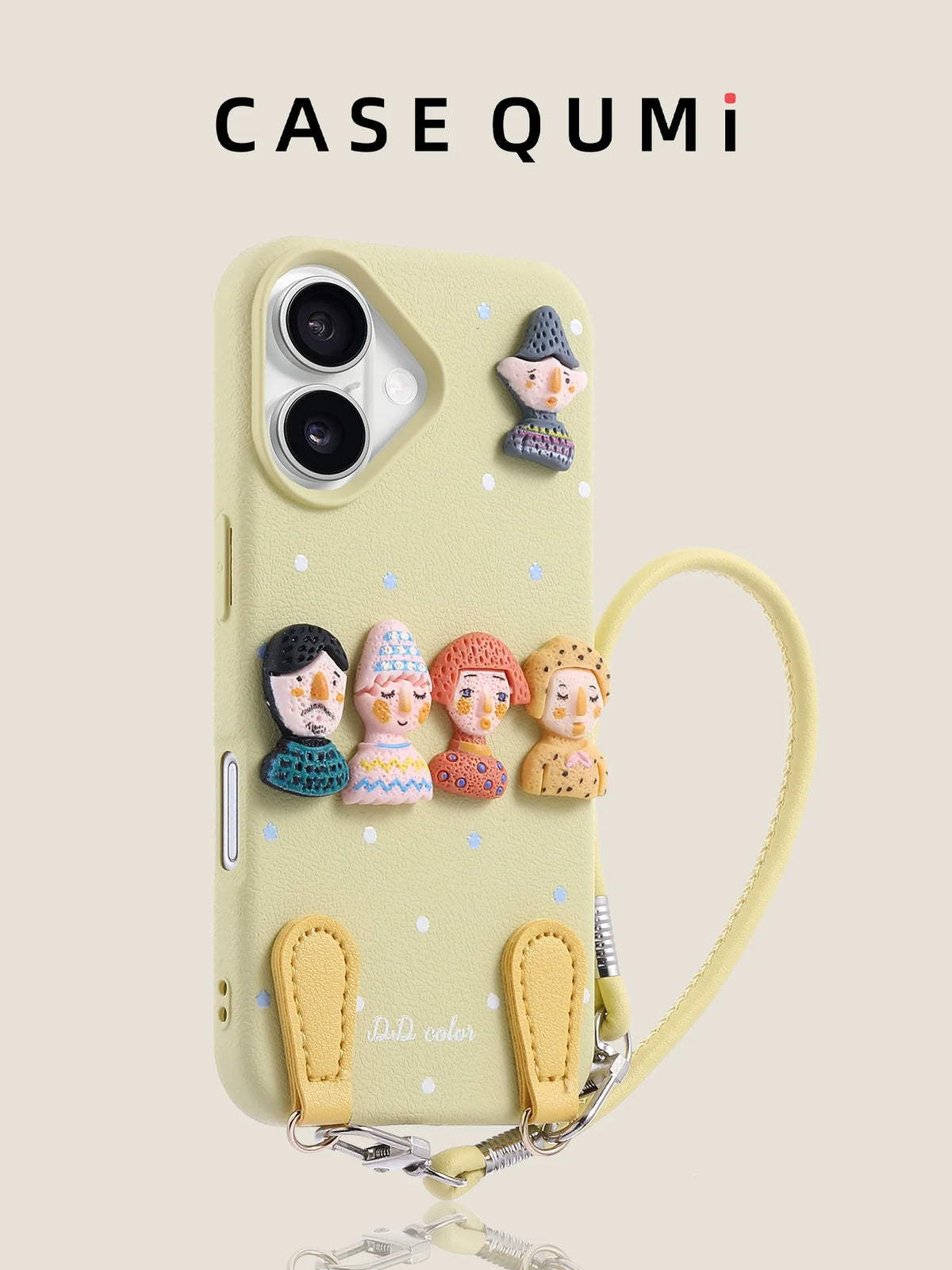 3D Figürlü Sanatsal iPhone Kılıfı – Özel Seri