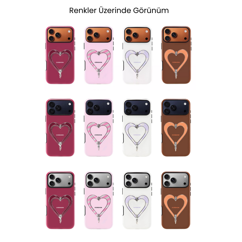 LoveFrame Kalpli Stand Tasarım- Cream Purple