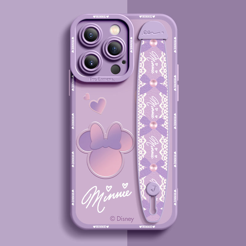 Tasarım 04 Qumi Bileklikli Sıvı Silikon iPhone Kılıfı