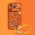 Tasarım 06 Qumi Disney Çizgi Film Desenli Bileklikli iPhone Kılıfı