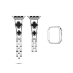 Brățară de lux cu detalii din piatră de trifoi pentru Apple Watch