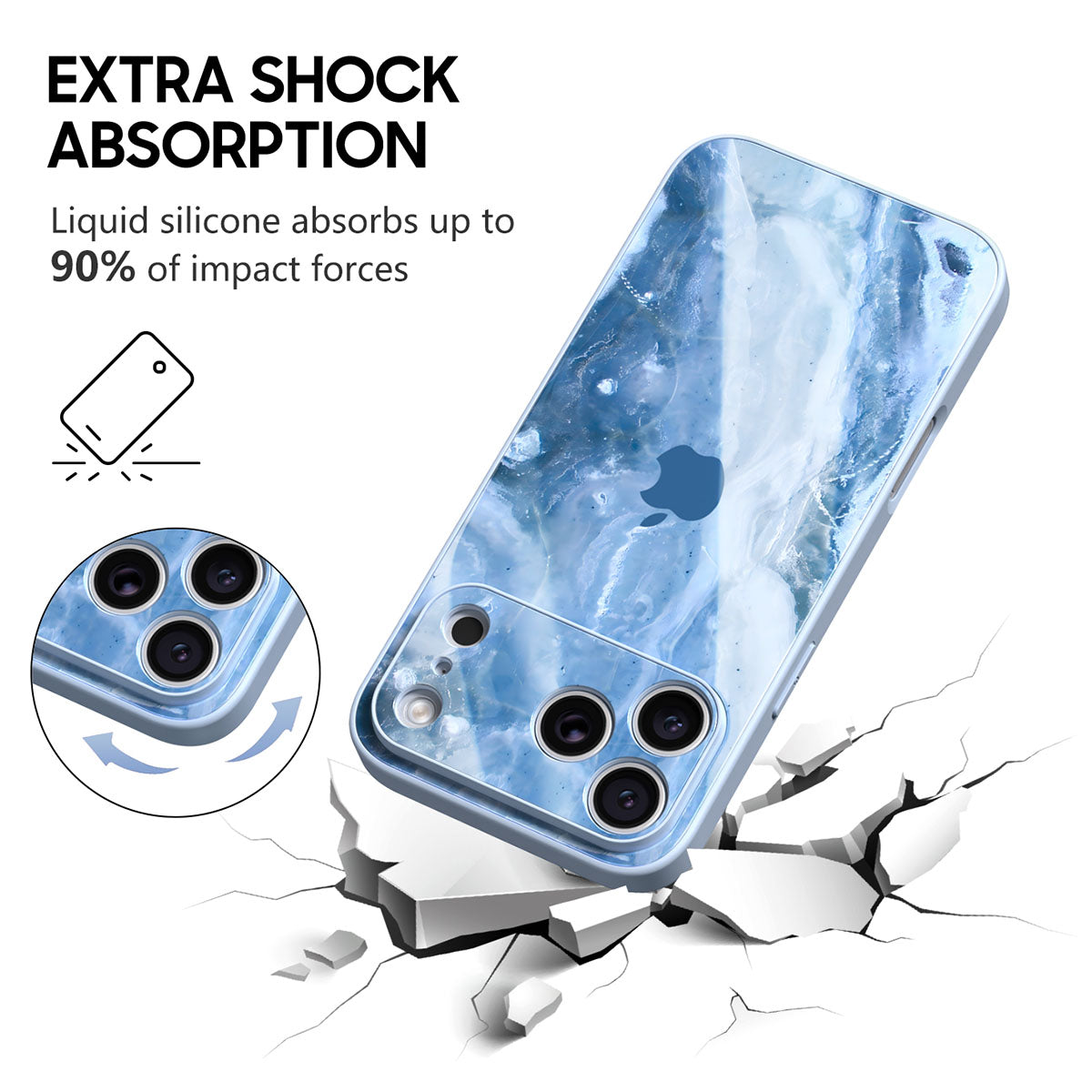 Yaldızlı Yeşil | iPhone Serisi Darbeye Dayanıklı Koruyucu Kılıf