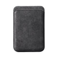 Şık Alcantara MagSafe Uyumlu Kartlık