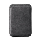Şık Alcantara MagSafe Kartlık