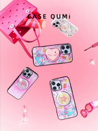 Popsocket Pembe Kawaii Figürlü MagSafe iPhone Kılıfı