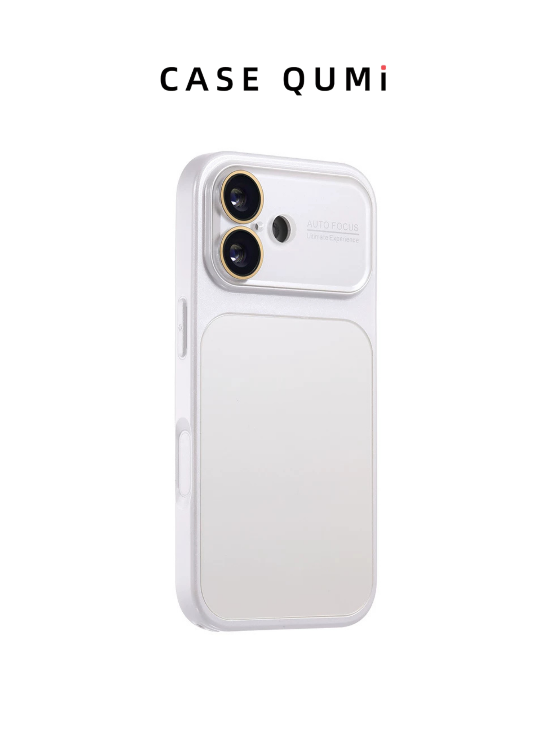 Husă minimalistă pentru iPhone cu protecție oglindă pentru lentile