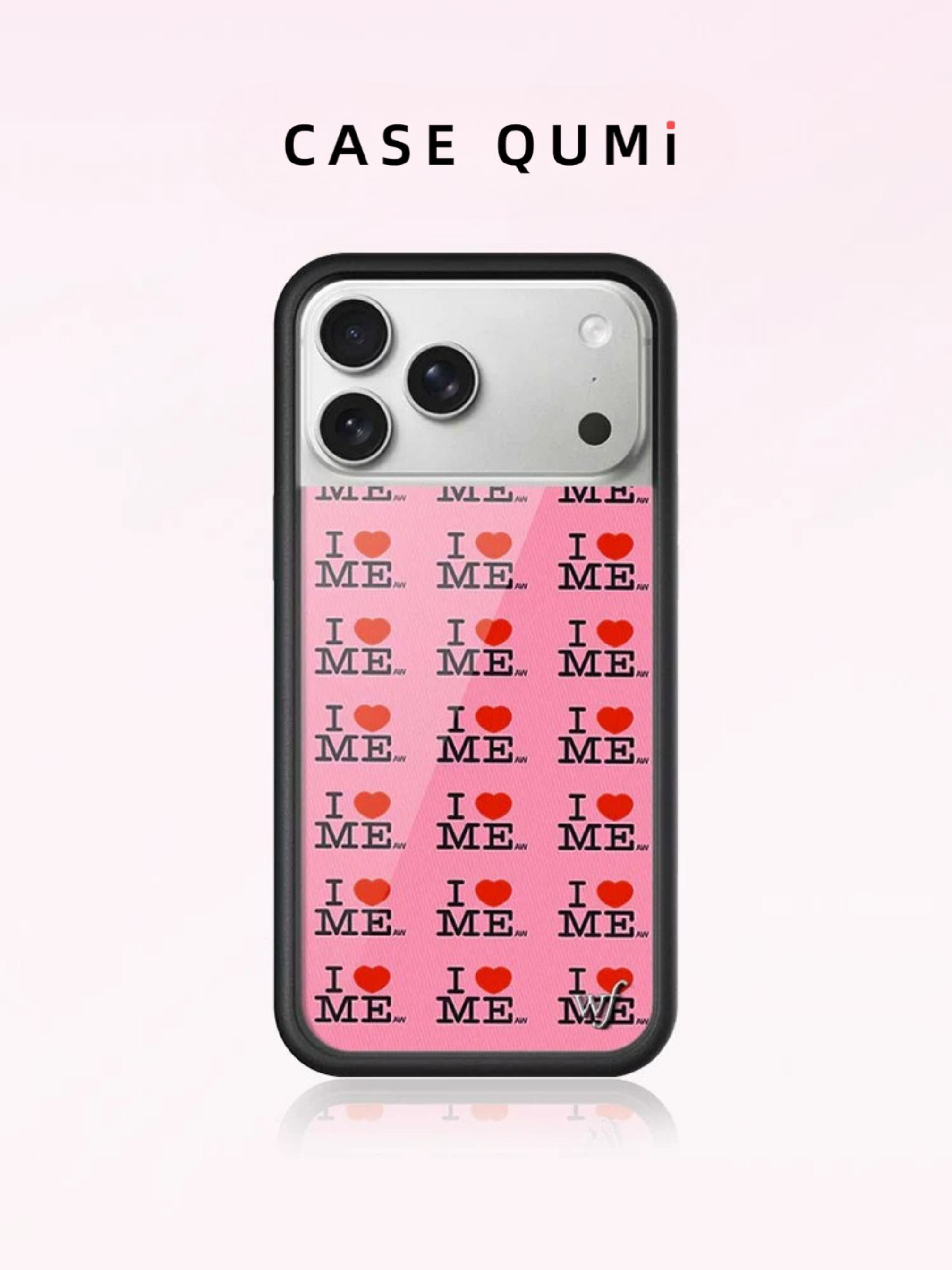 Original Wildflower Love Me Heart Pattern iPhone Case – Qumi Case Original Wildflower Love Me Heart Pattern iPhone Case – Qumi Case