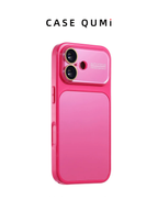 Husă minimalistă pentru iPhone cu protecție oglindă pentru lentile
