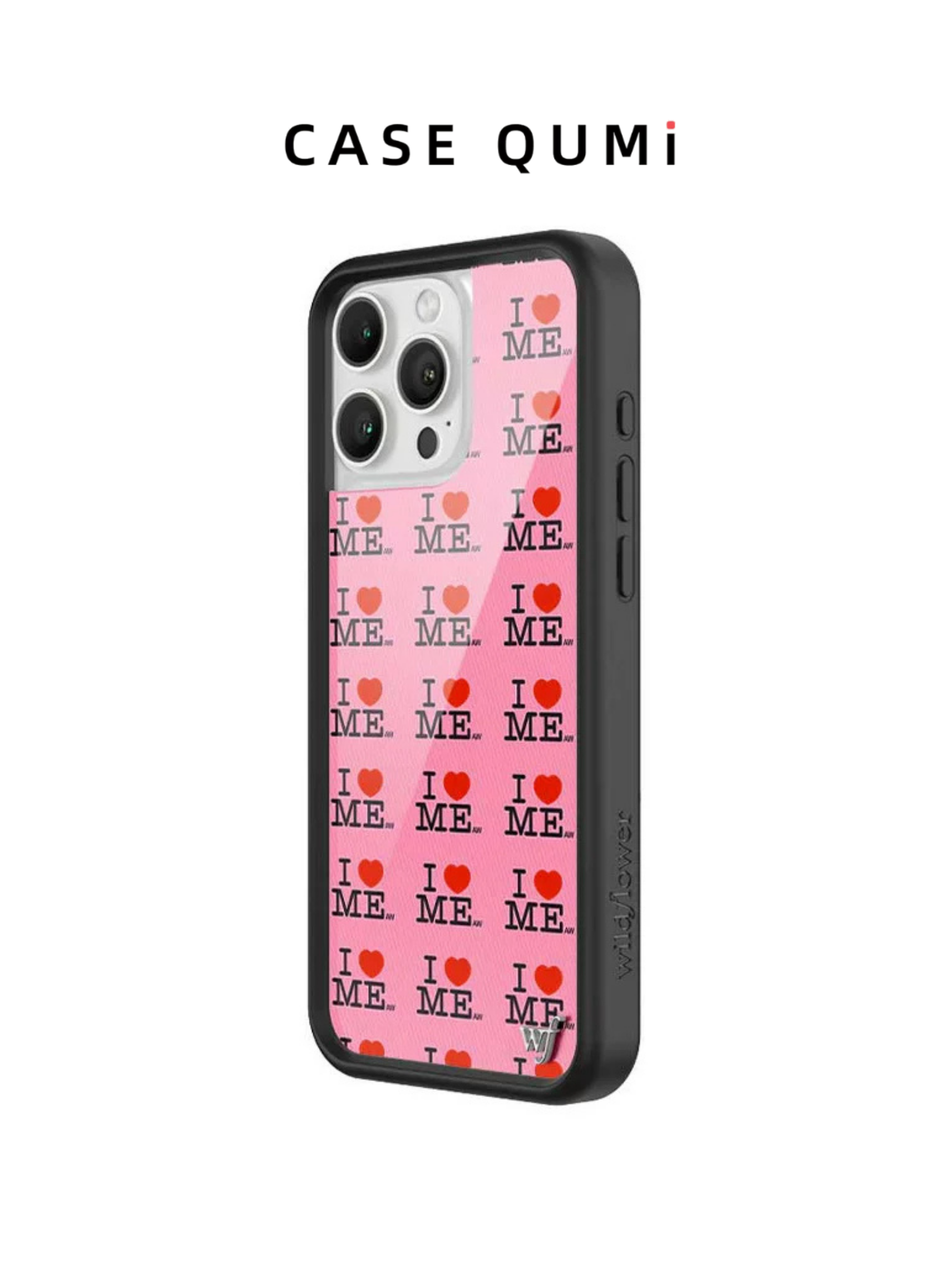Original Wildflower Love Me Heart Pattern iPhone Case – Qumi Case Original Wildflower Love Me Heart Pattern iPhone Case – Qumi Case