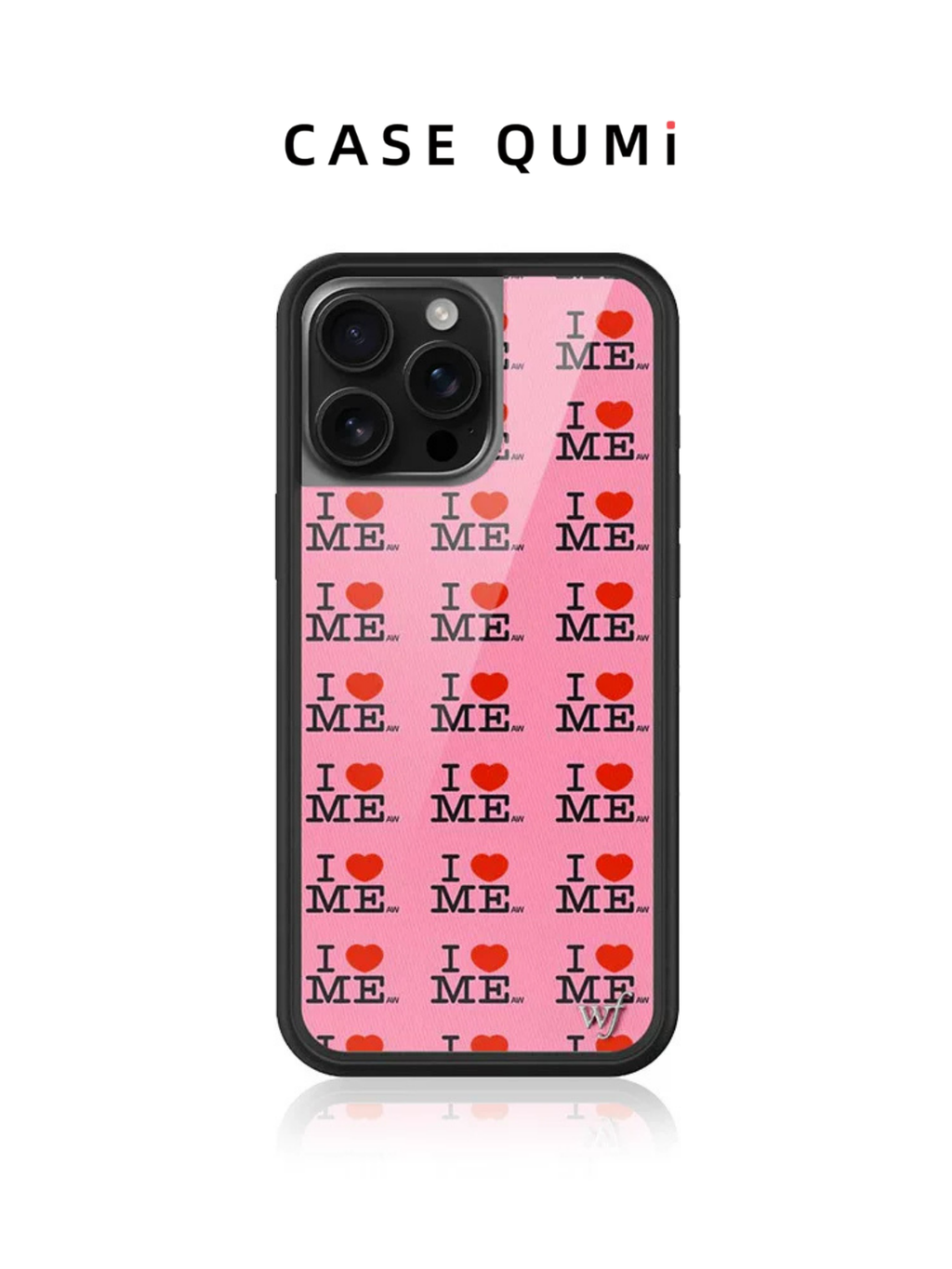 Love Me Serisi Kalp Desenli iPhone Kılıfı