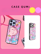 Popsocket Pembe Kawaii Figürlü MagSafe iPhone Kılıfı