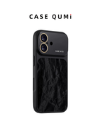 Husă iPhone cu Design Texturat și Protecție Magnetică a Lentilei