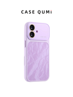 Husă iPhone cu Design Texturat și Protecție Magnetică a Lentilei