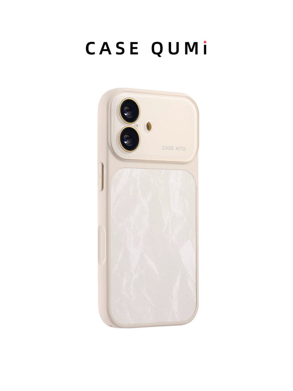 Husă iPhone cu Design Texturat și Protecție Magnetică a Lentilei