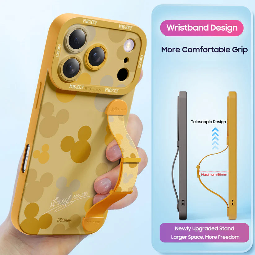 Qumi  Case Mouse Pop Askılı Standlı iPhone Kılıfı