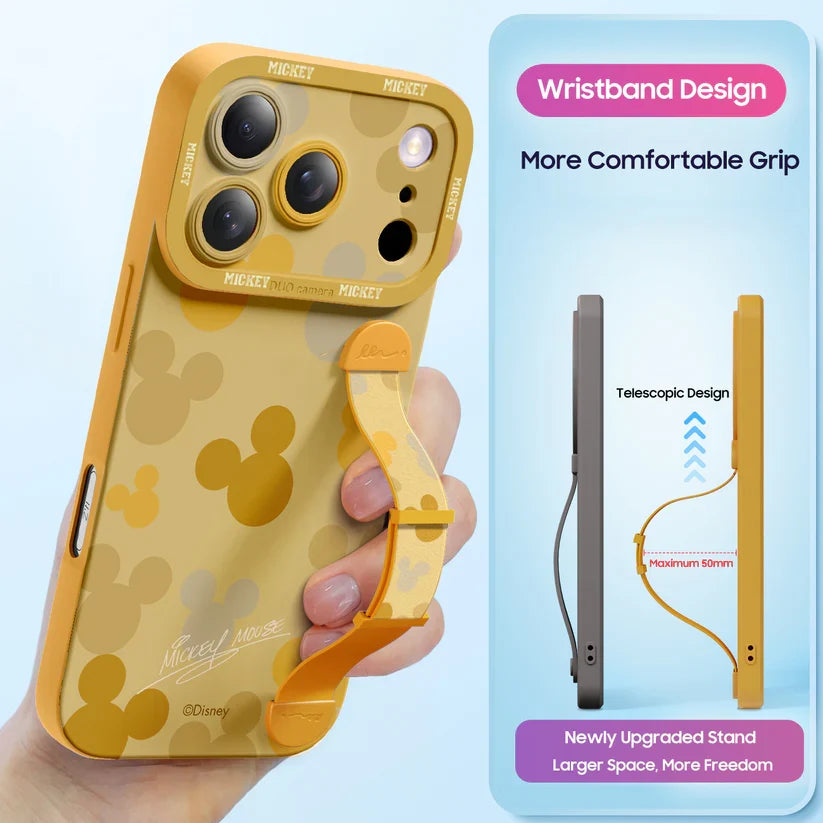 Qumi  Case Mouse Pop Askılı Standlı iPhone Kılıfı