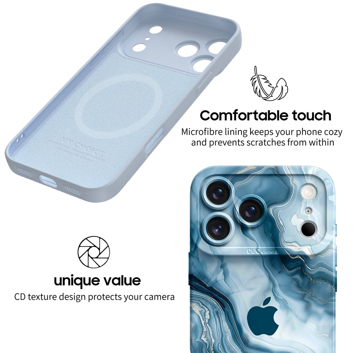 Lapis Lazuli | iPhone Serisi Darbeye Dayanıklı Koruyucu Kılıf