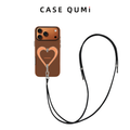 Design suport LoveFrame în formă de inimă - Caramel portocaliu cald