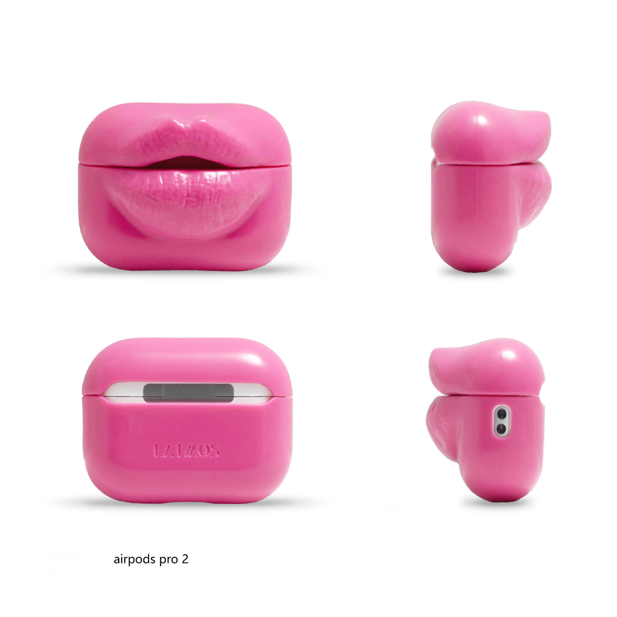 Latmos Barbie Pink Lips AirPods Kılıfı