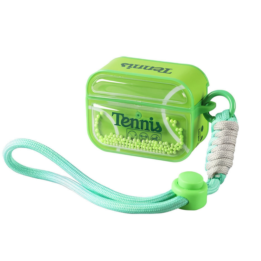 Tennis 3D Boncuklu Kordonlu AirPods Kılıfı