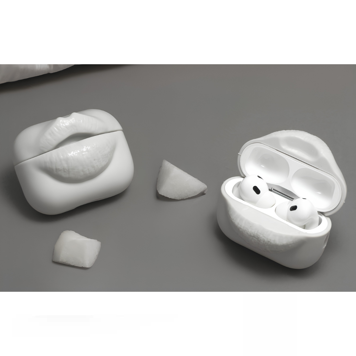 Latmos Moonlight White Lips AirPods Kılıfı