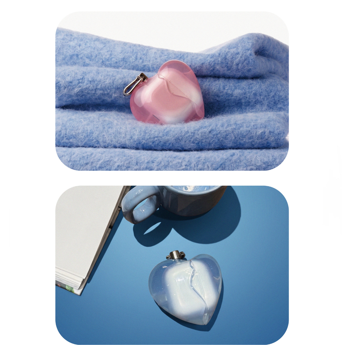 Latmos Broken Heart Pembe AirPods Kılıfı