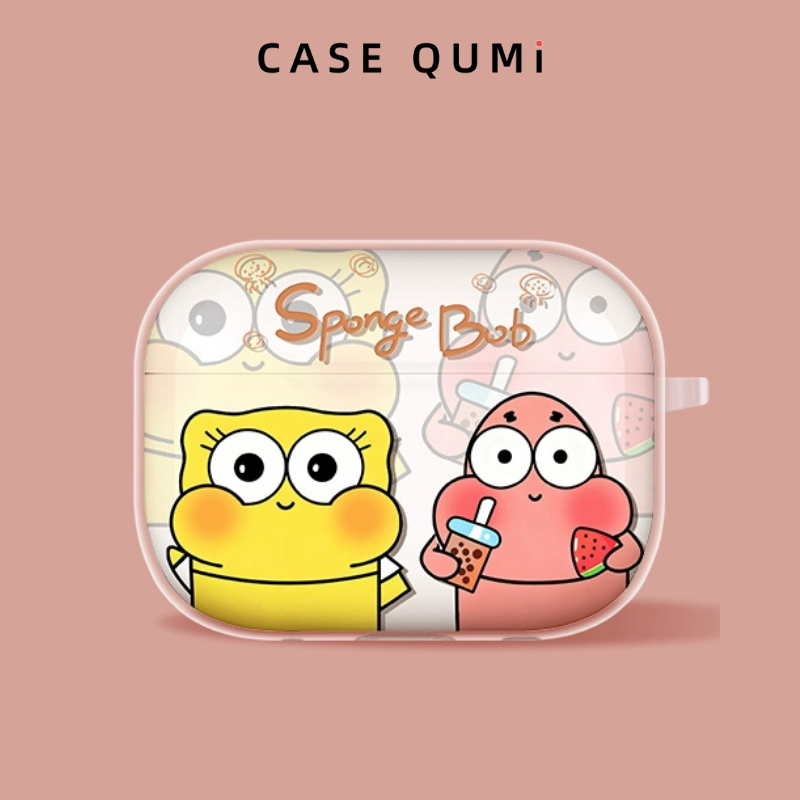 Sünger Bob Tasarım Airpods Kılıfı