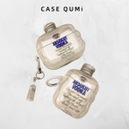 3D Bottle Design Transparent AirPods Case