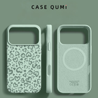 Carcasă de protecție pentru iPhone Magsafe din silicon cu imprimeu de leopard