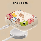 Best Friend Karakter Baskılı Silikon AirPods Kılıfı