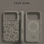 Carcasă de protecție pentru iPhone Magsafe din silicon cu imprimeu de leopard