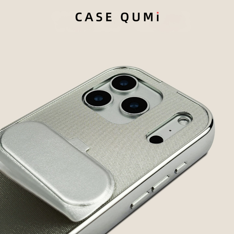 Kapaklı Katlanır Stand İphone Kılıfı