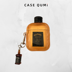 3D Bottle Design Transparent AirPods Case