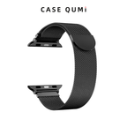 Curea magnetică din metal pentru Apple Watch - Cataramă ovală neagră