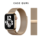 Apple Watch Metal Manyetik Kordon -Milano Loop Altın