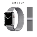 Curea magnetică metalică Apple Watch - Milano Loop argintie