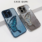 Slikon Kelebek Desenli Telefon Kılıfı