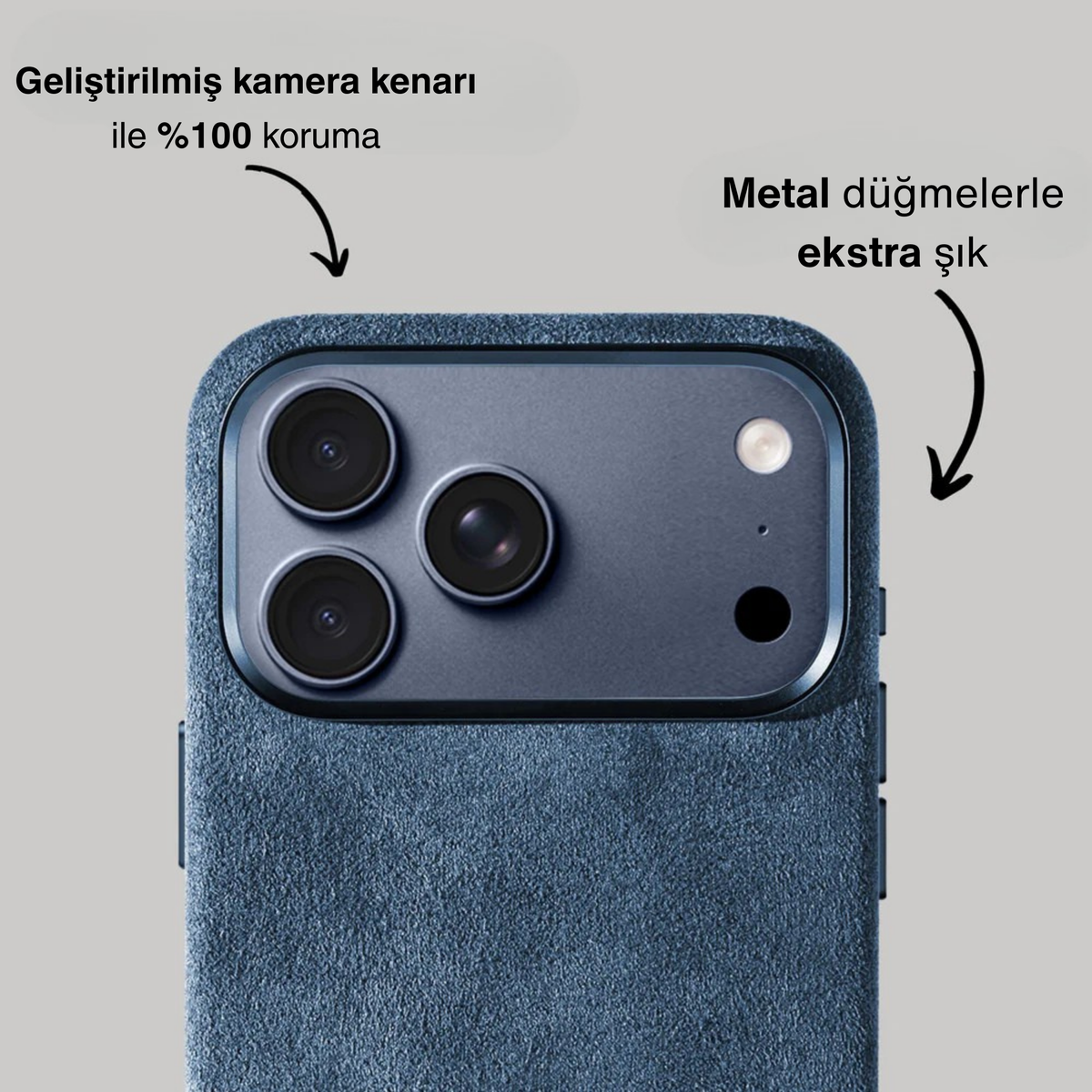 Heltra Premium Alcantara Kılıf