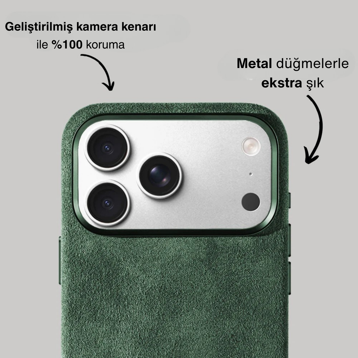 Heltra Premium Alcantara Kılıf