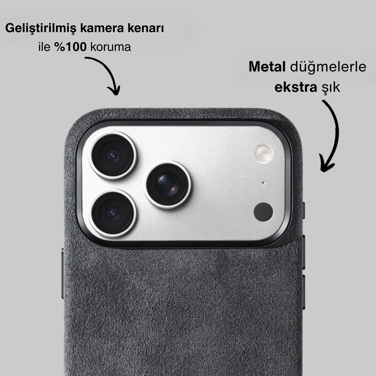 Heltra Premium Alcantara Kılıf